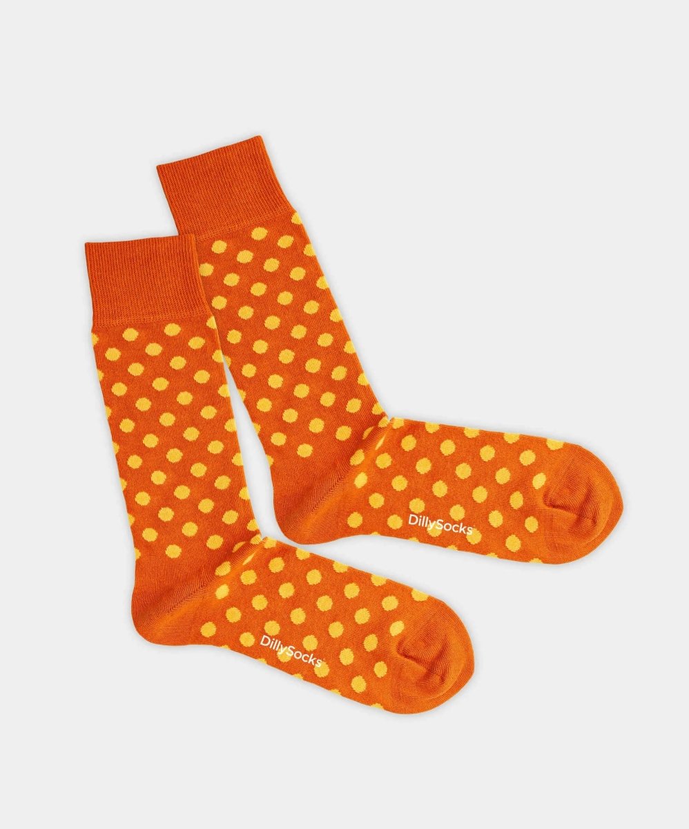 Socken Apricot Dots von DillySocks
