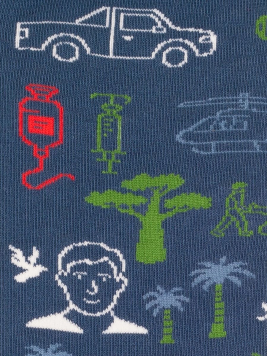 Socken Ärzte Ohne Grenzen von DillySocks