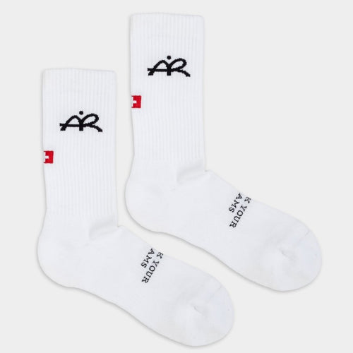 Socken Attack your dreams. <br> Andri Ragettli Drop von DillySocks