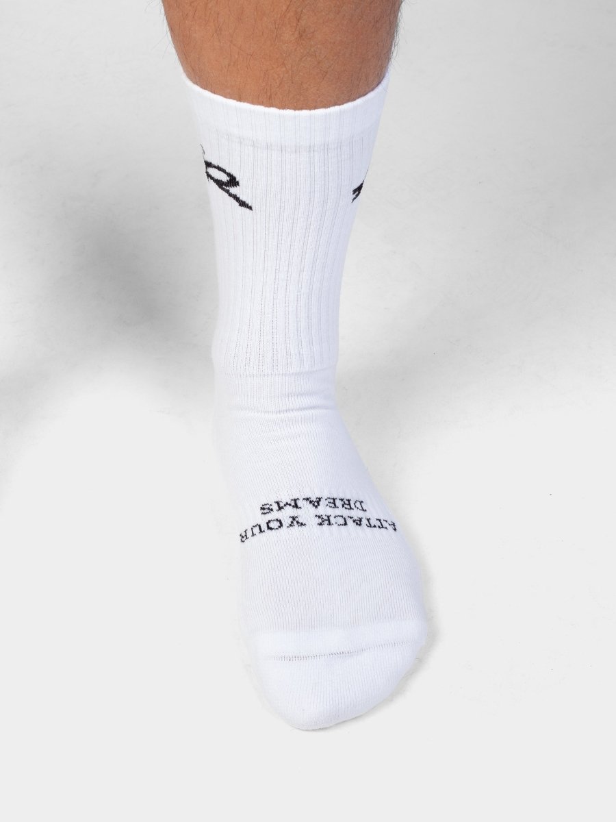 Socken Attack your dreams. <br> Andri Ragettli Drop von DillySocks