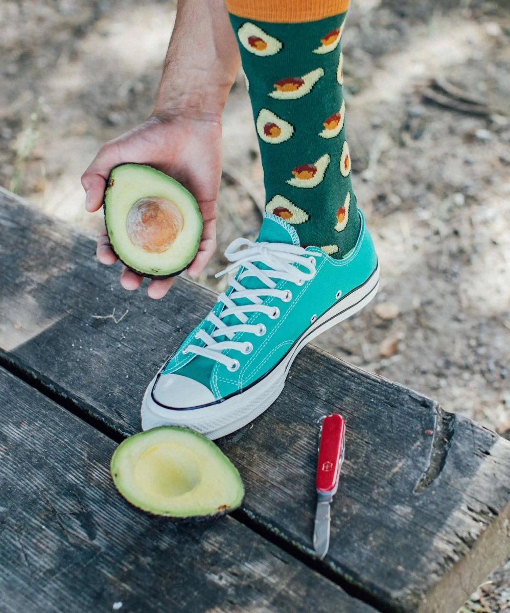 Socken Avocado Grass von DillySocks