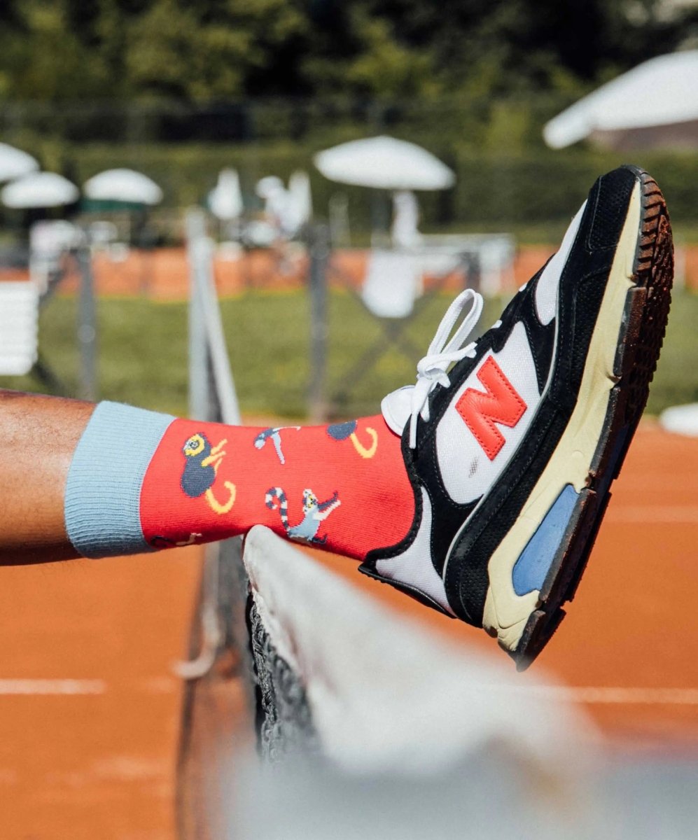 Socken Baboon Fire von DillySocks