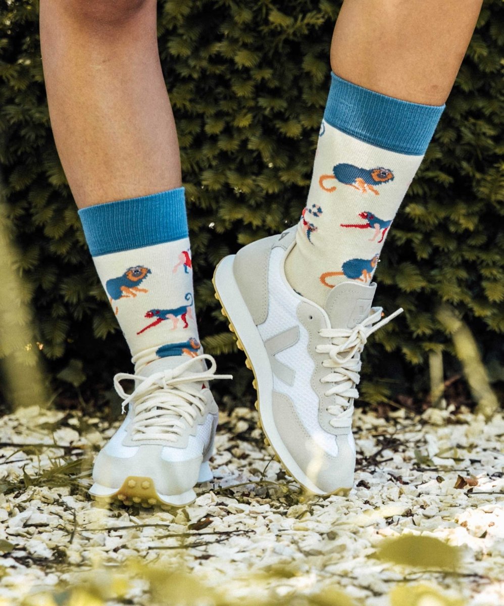 Socken Baboon Sand von DillySocks