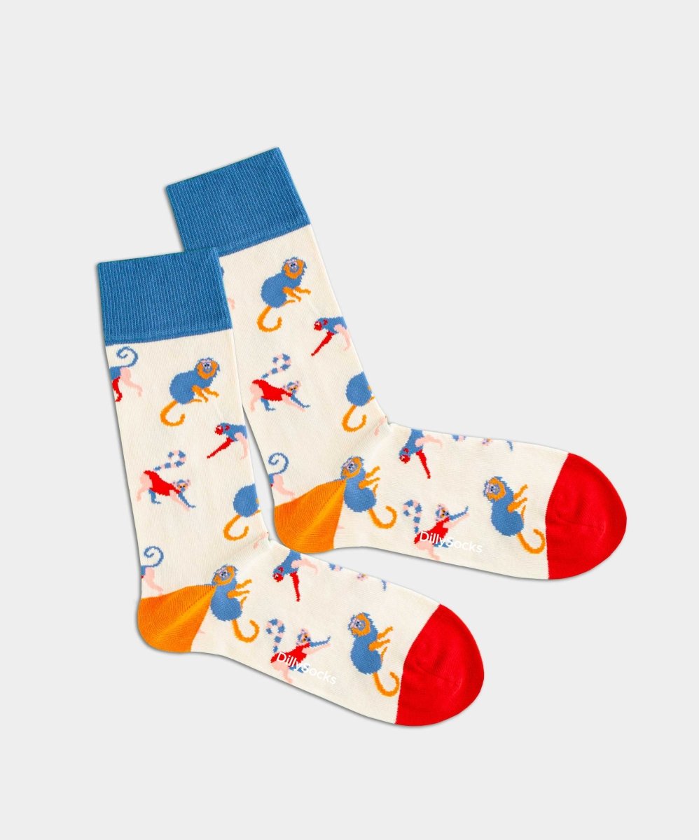 Socken Baboon Sand von DillySocks