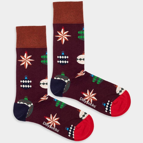 Socken Bauble Joy von DillySocks