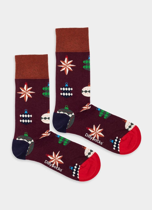 Socken Bauble Joy von DillySocks
