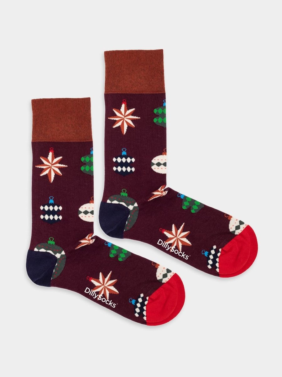 Socken Bauble Joy von DillySocks