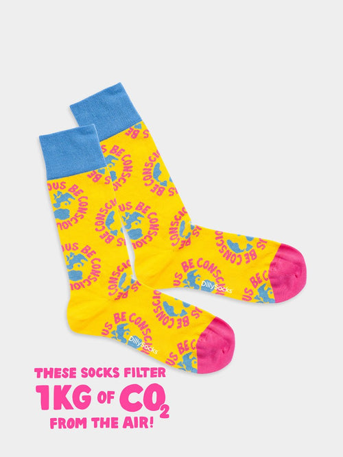 dilly socks Notre chaussettes: Be Conscious