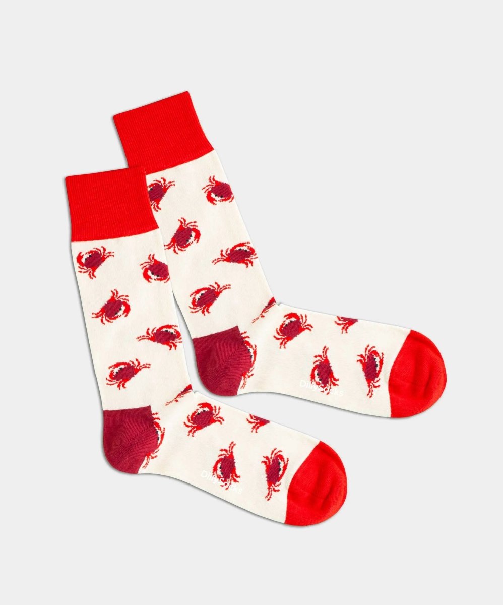 Socken Beach Crabs von DillySocks