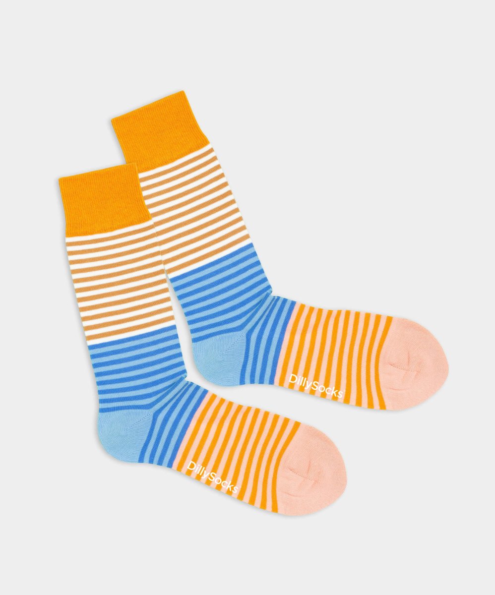 Socken Beachy Stripes von DillySocks