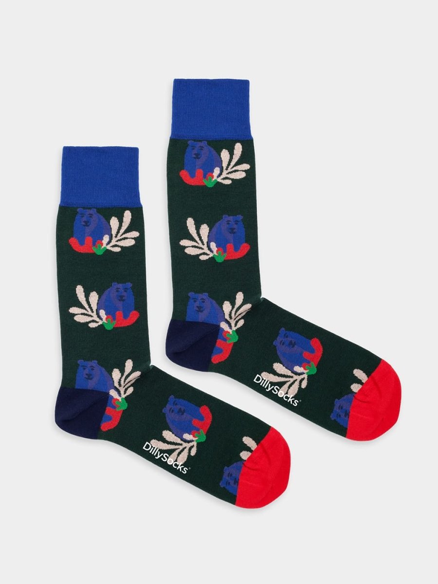 Socken Bear Says Hello von DillySocks