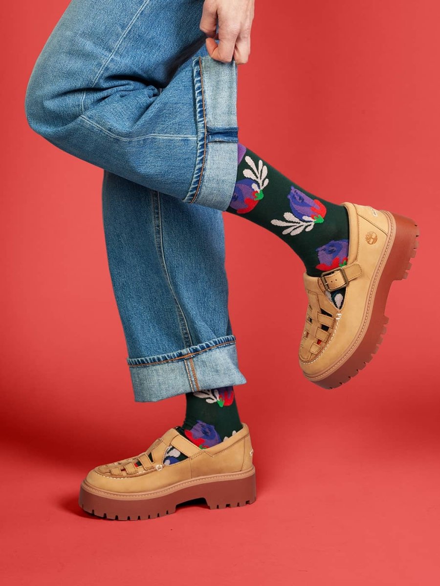 Socken Bear Says Hello von DillySocks