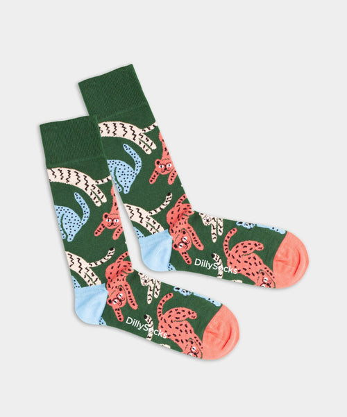 dilly socks Notre chaussettes: Bengal Claw