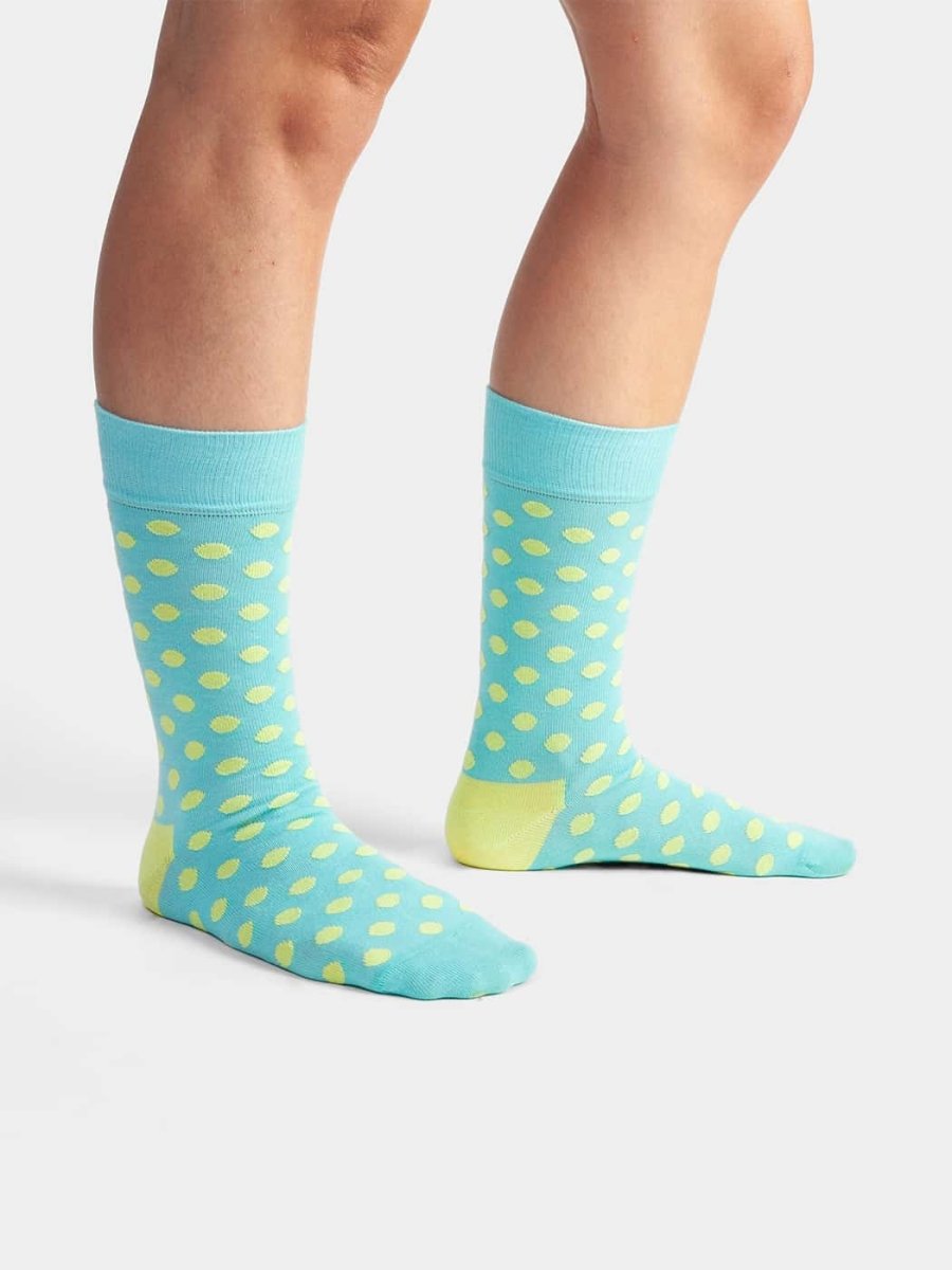 Socken Big Yellow Dots von DillySocks