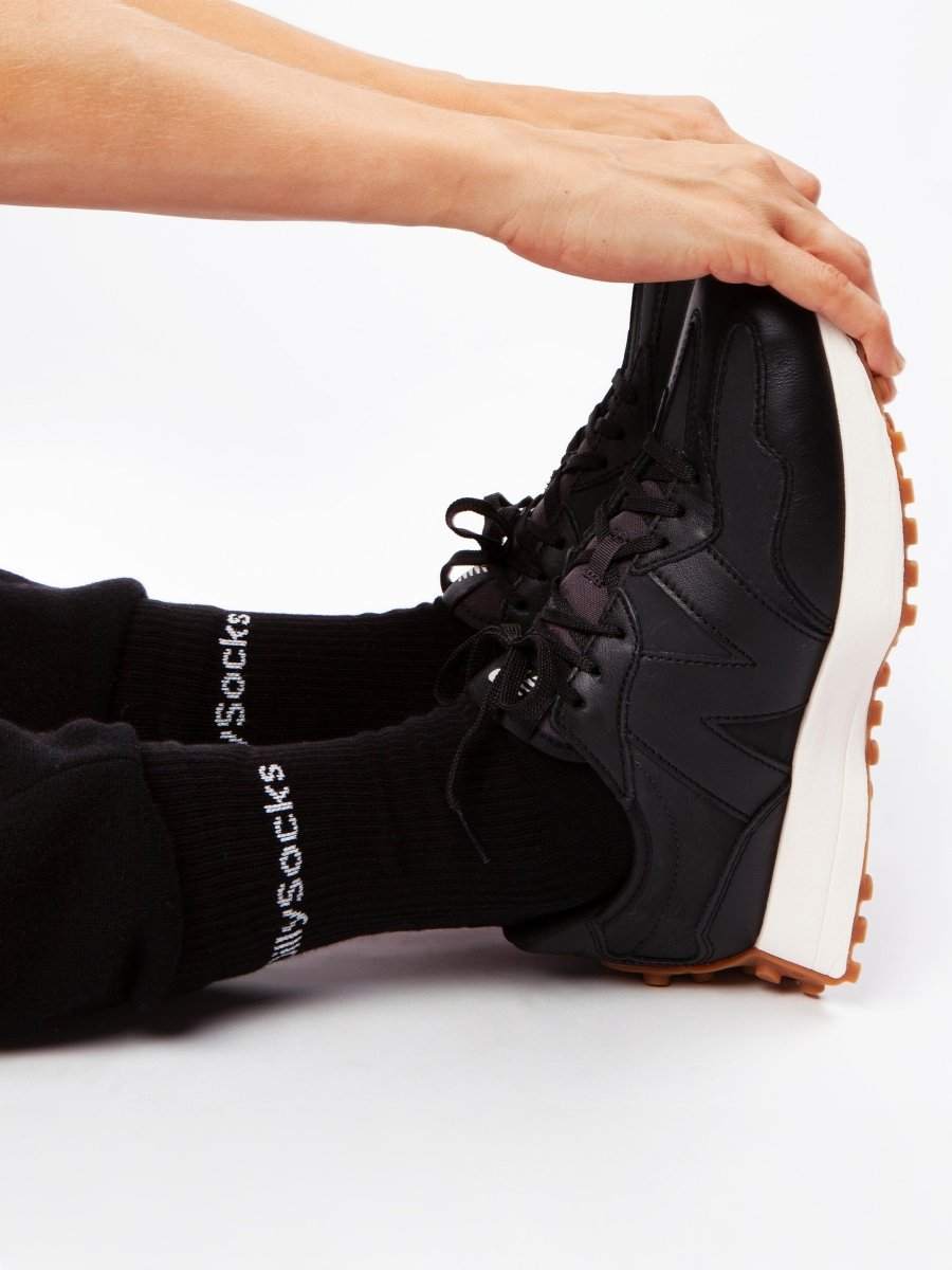 Socken Black Logo von DillySocks