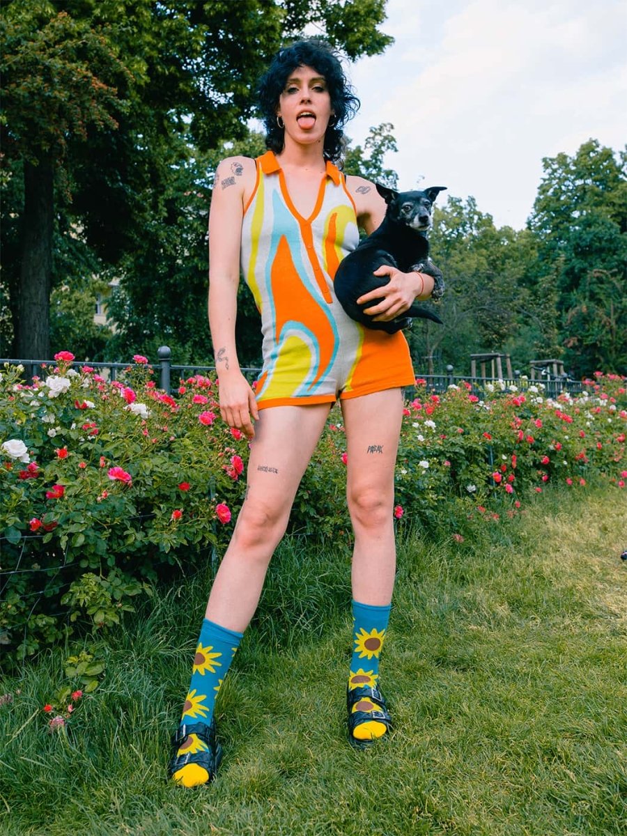 Socken Blooming Sunflower von DillySocks