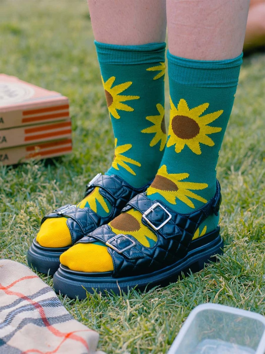 Socken Blooming Sunflower von DillySocks