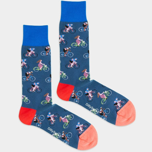 Socken Blue Bike von DillySocks
