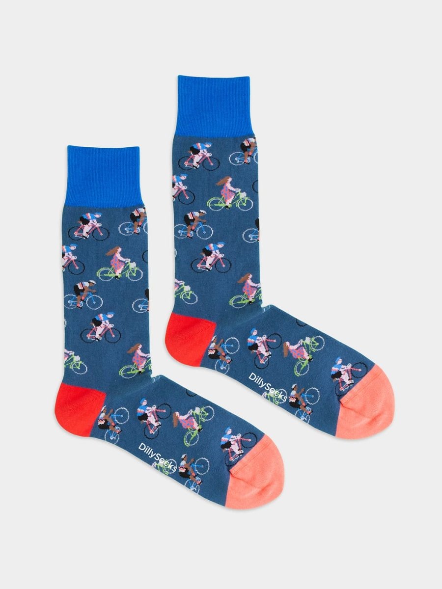 Socken Blue Bike von DillySocks