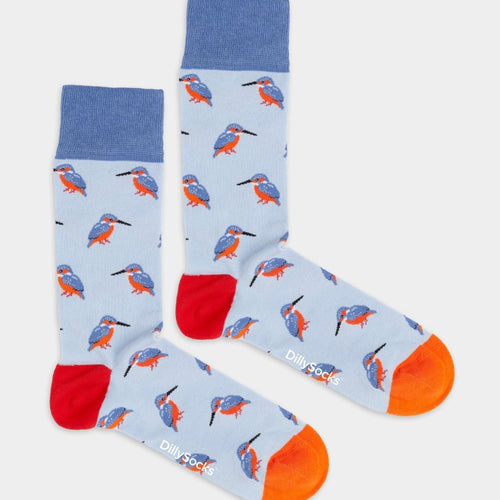 Socken Blue Kingfisher von DillySocks