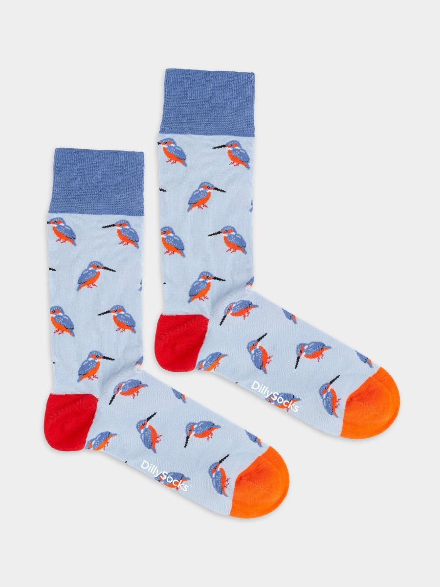 Socken Blue Kingfisher von DillySocks