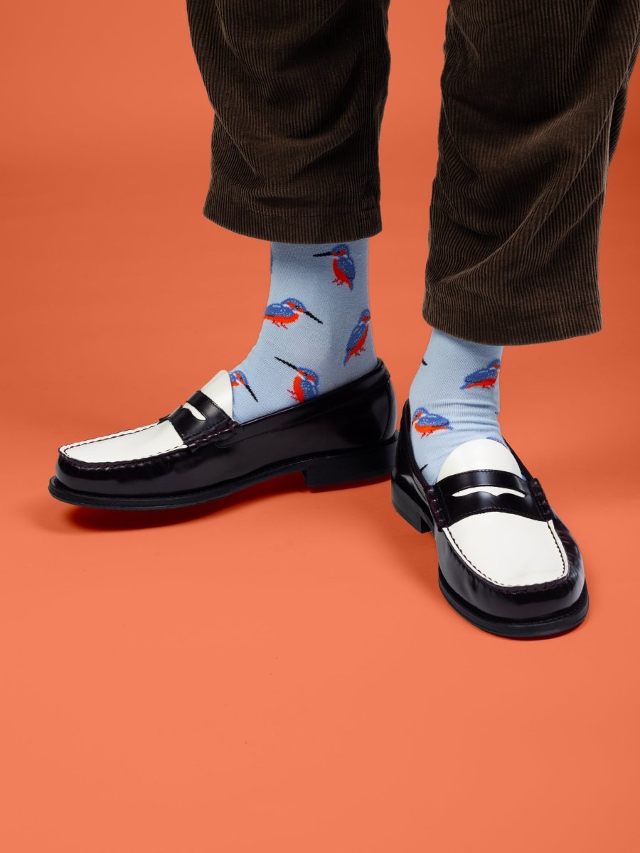 Socken Blue Kingfisher von DillySocks
