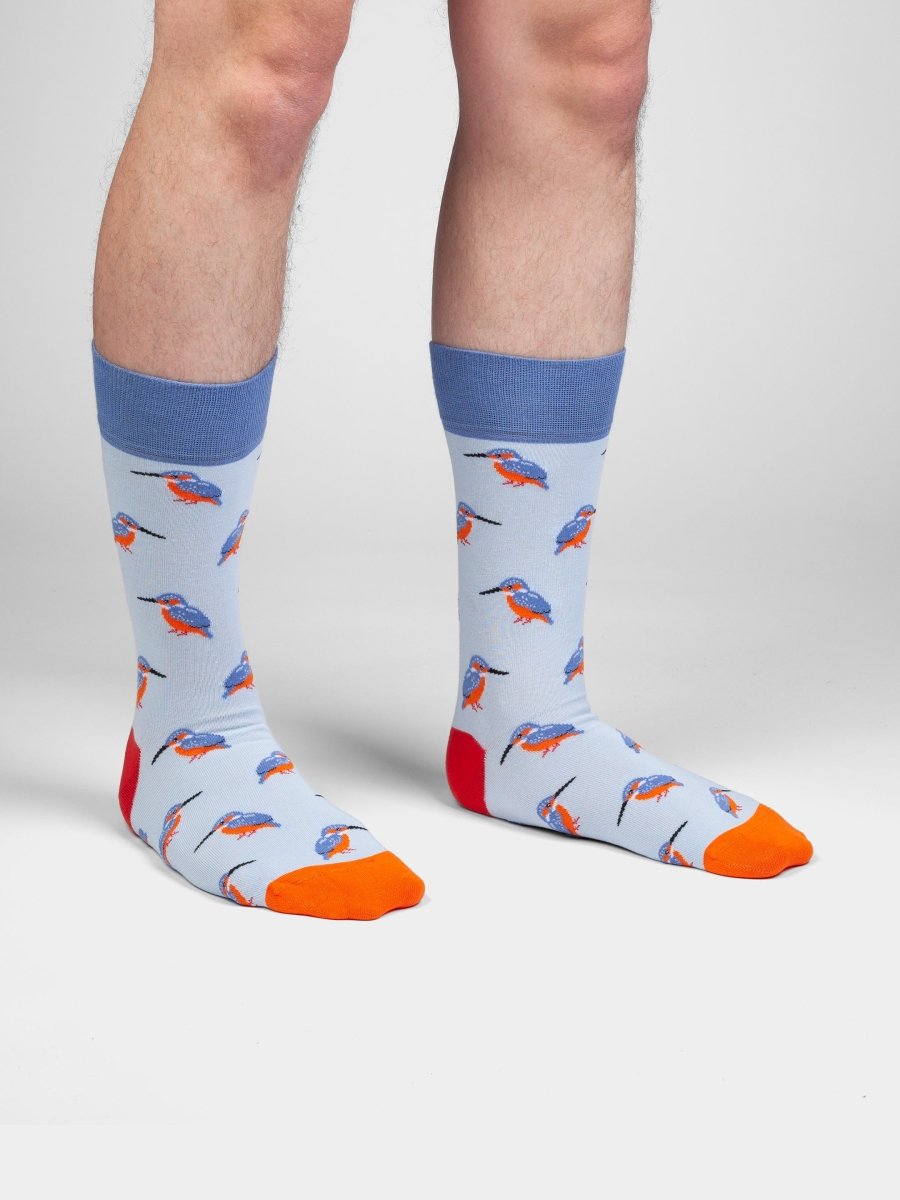 Socken Blue Kingfisher von DillySocks