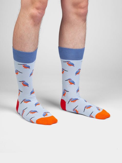 Socken Blue Kingfisher von DillySocks