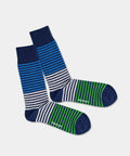 Socken Blue Triplet von DillySocks