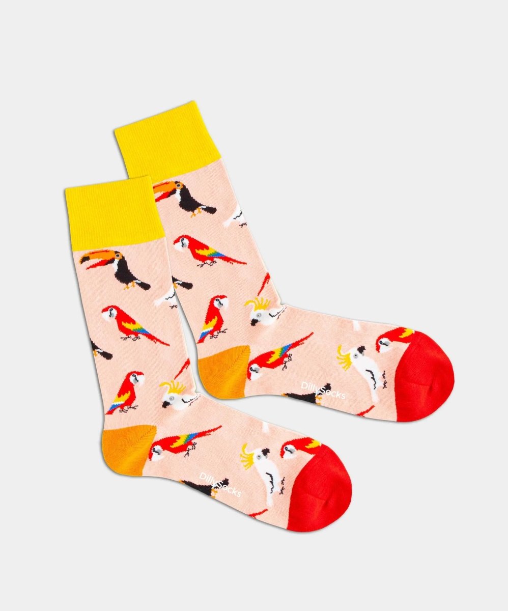 Socken Blush Aviary von DillySocks