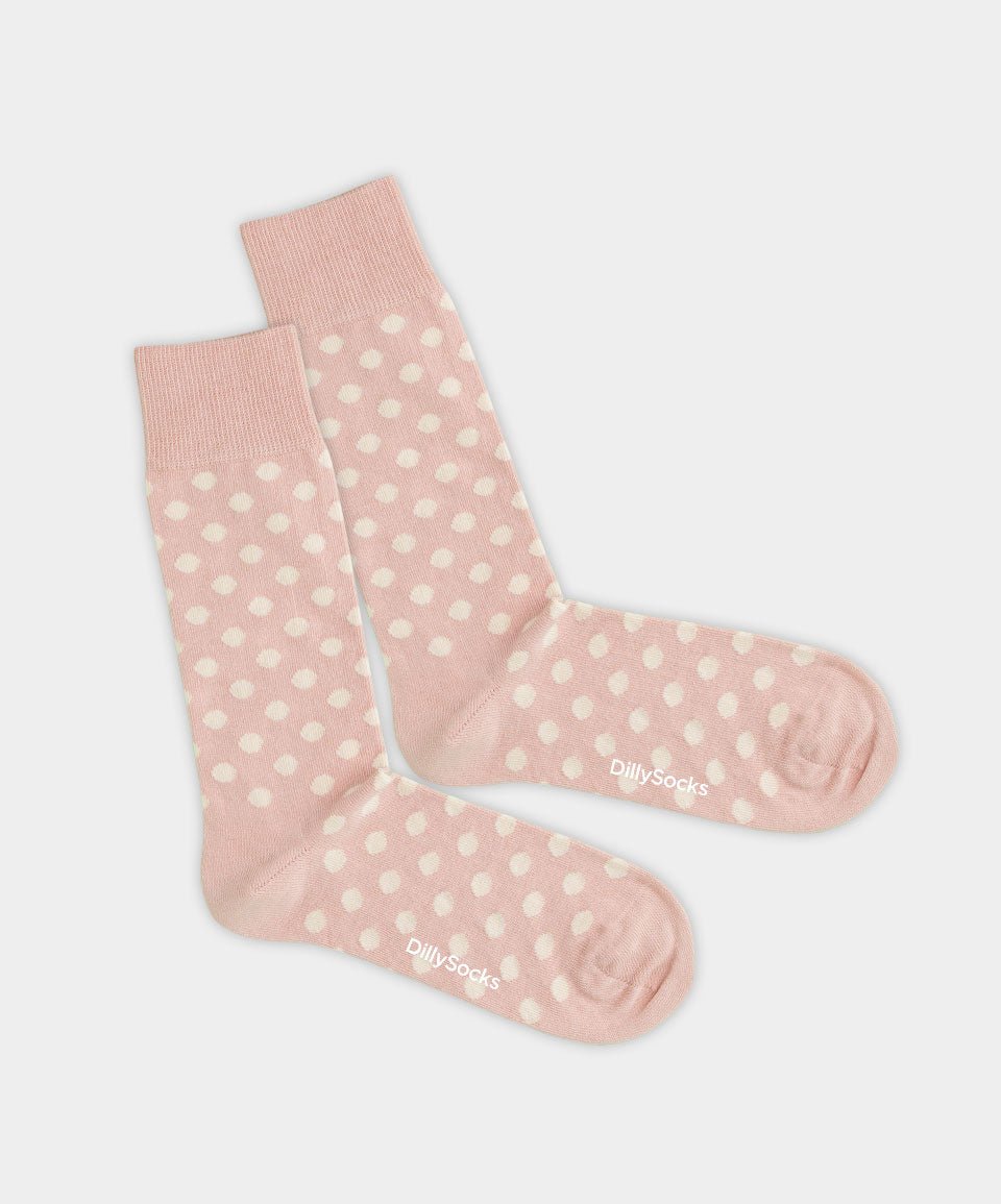 Socken Blush Dots von DillySocks