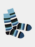 Socken Bold Line Blue von DillySocks