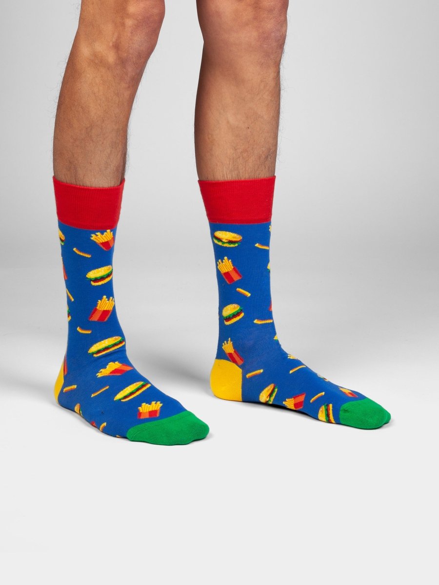 Socken Burger n' Fries von DillySocks