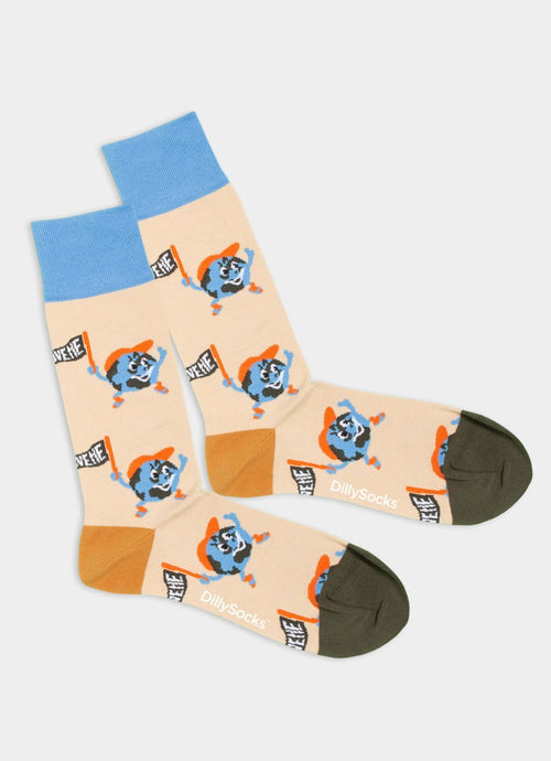 Socken Call For A Better World von DillySocks