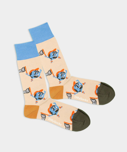 dilly socks Notre chaussettes: Call For A Better World