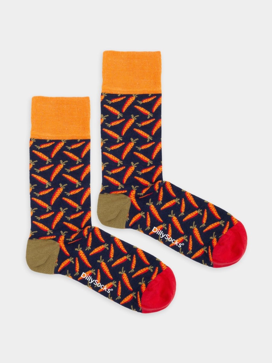 Socken Carrot Cake von DillySocks
