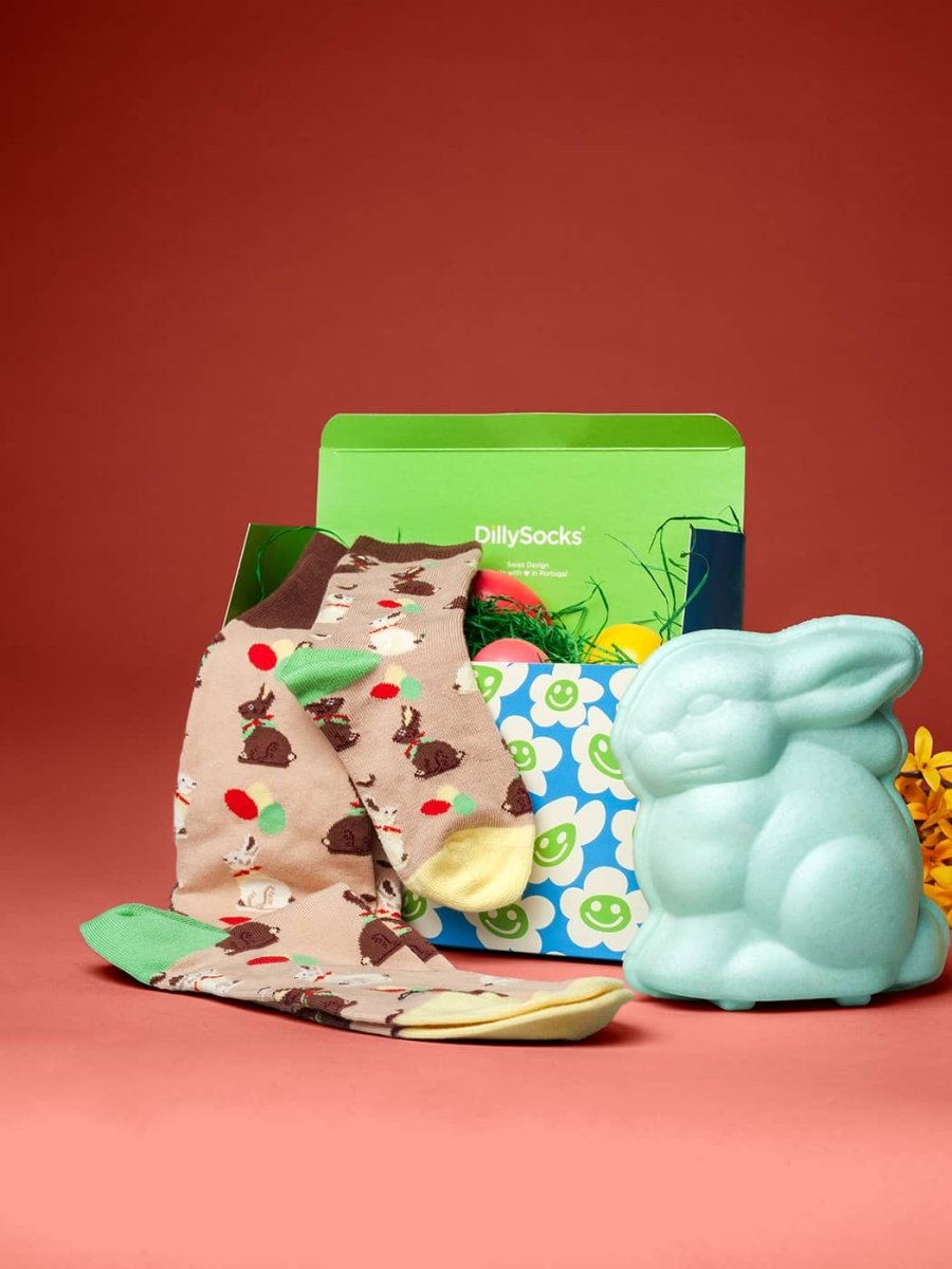 Socken Chocolate Bunny von DillySocks