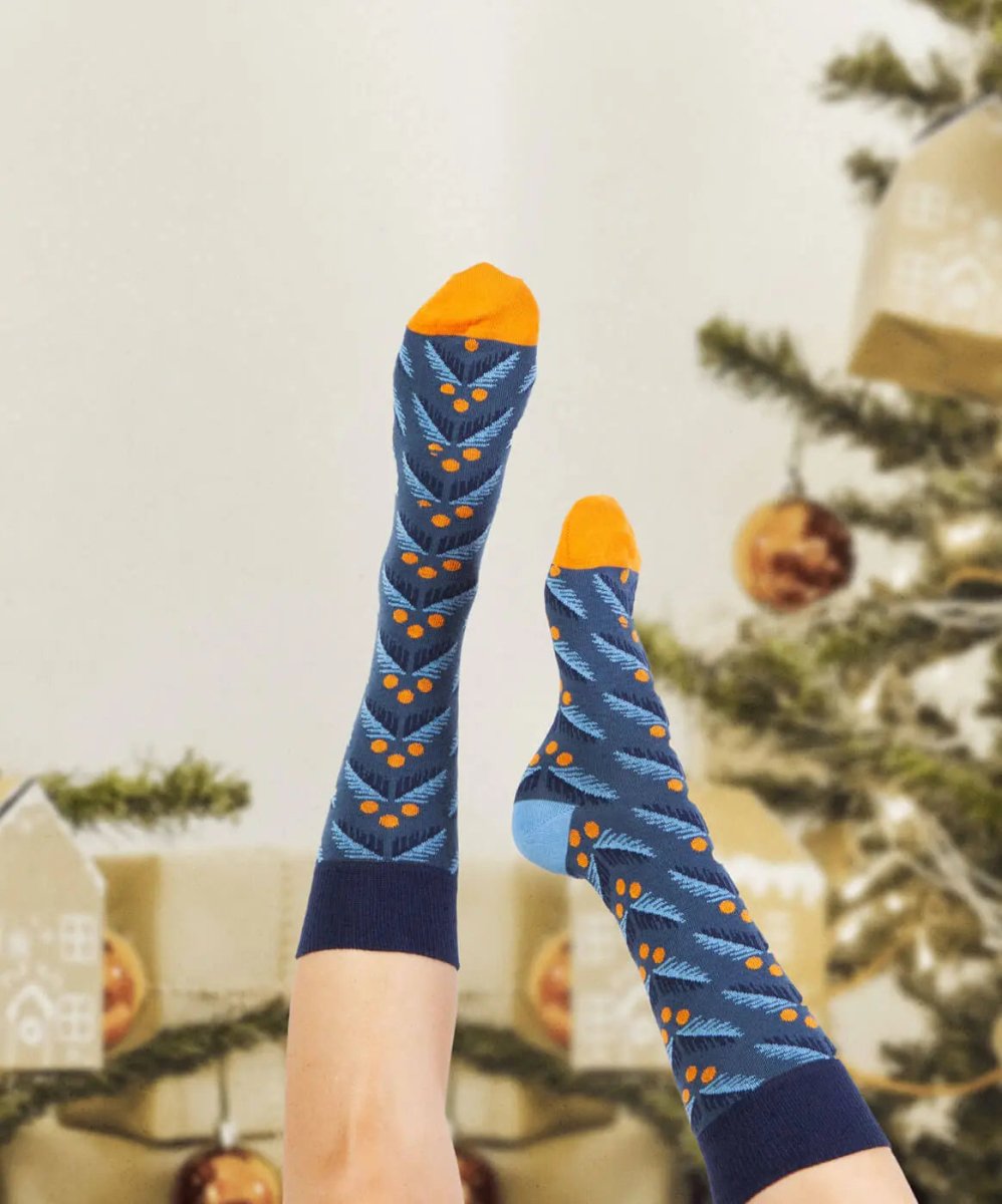 Socken Christmas Eve von DillySocks