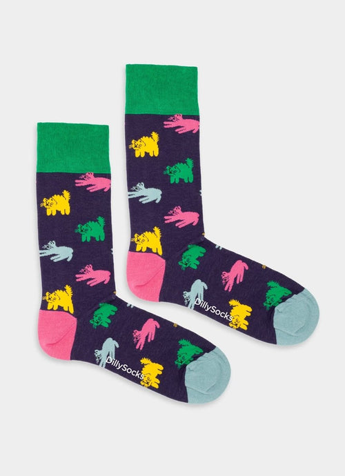 Socken Colorful Cats von DillySocks