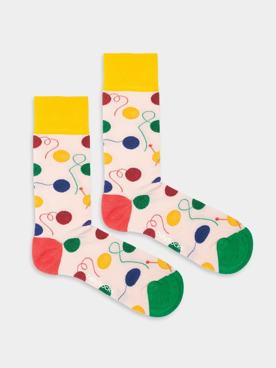 Socken Colorful Knots von DillySocks