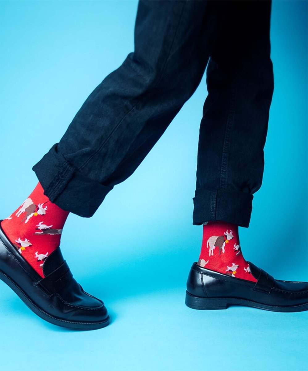 Socken Cowbell von DillySocks