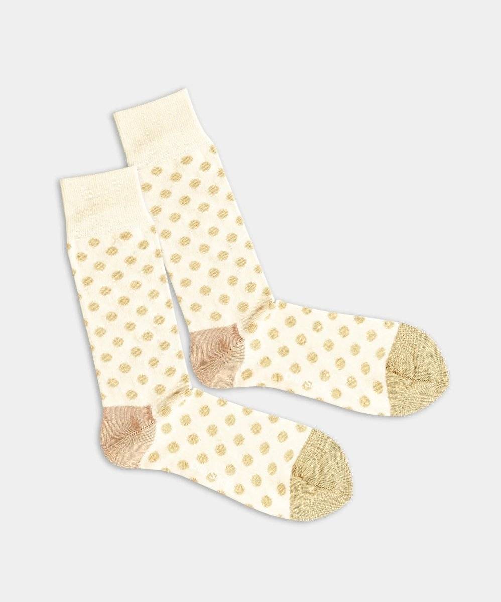 Socken Cream Dots von DillySocks