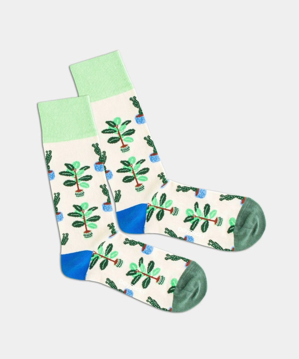 Socken Cream Plants von DillySocks