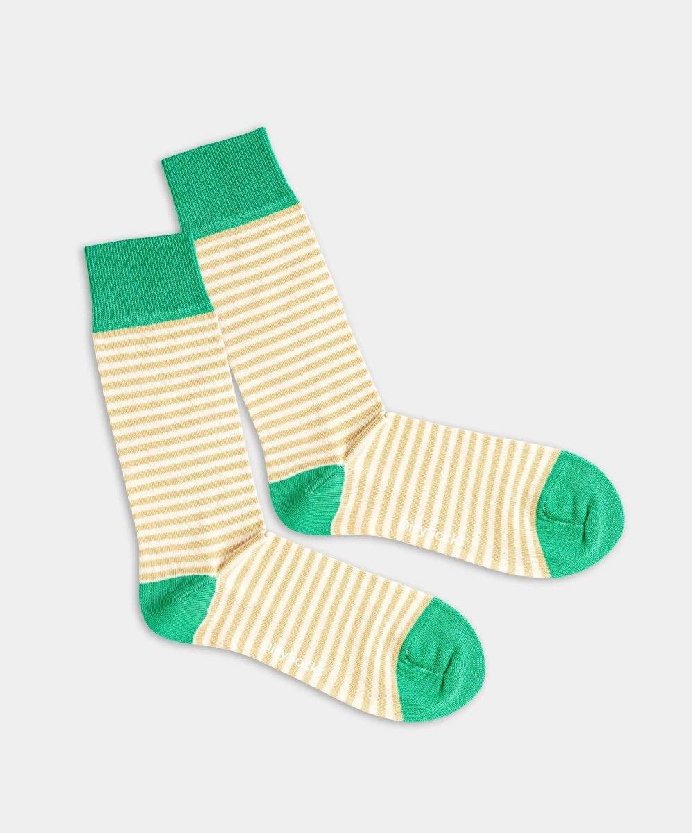 Socken Cream Ring von DillySocks