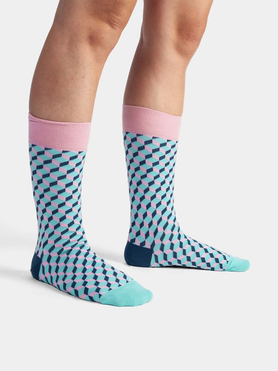 Socken Cristal Clear Dice von DillySocks