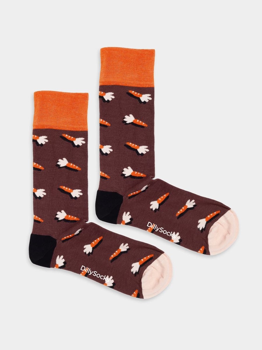 Socken Crunchy Carrots von DillySocks