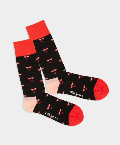 dilly socks Notre chaussettes: Cyber Love