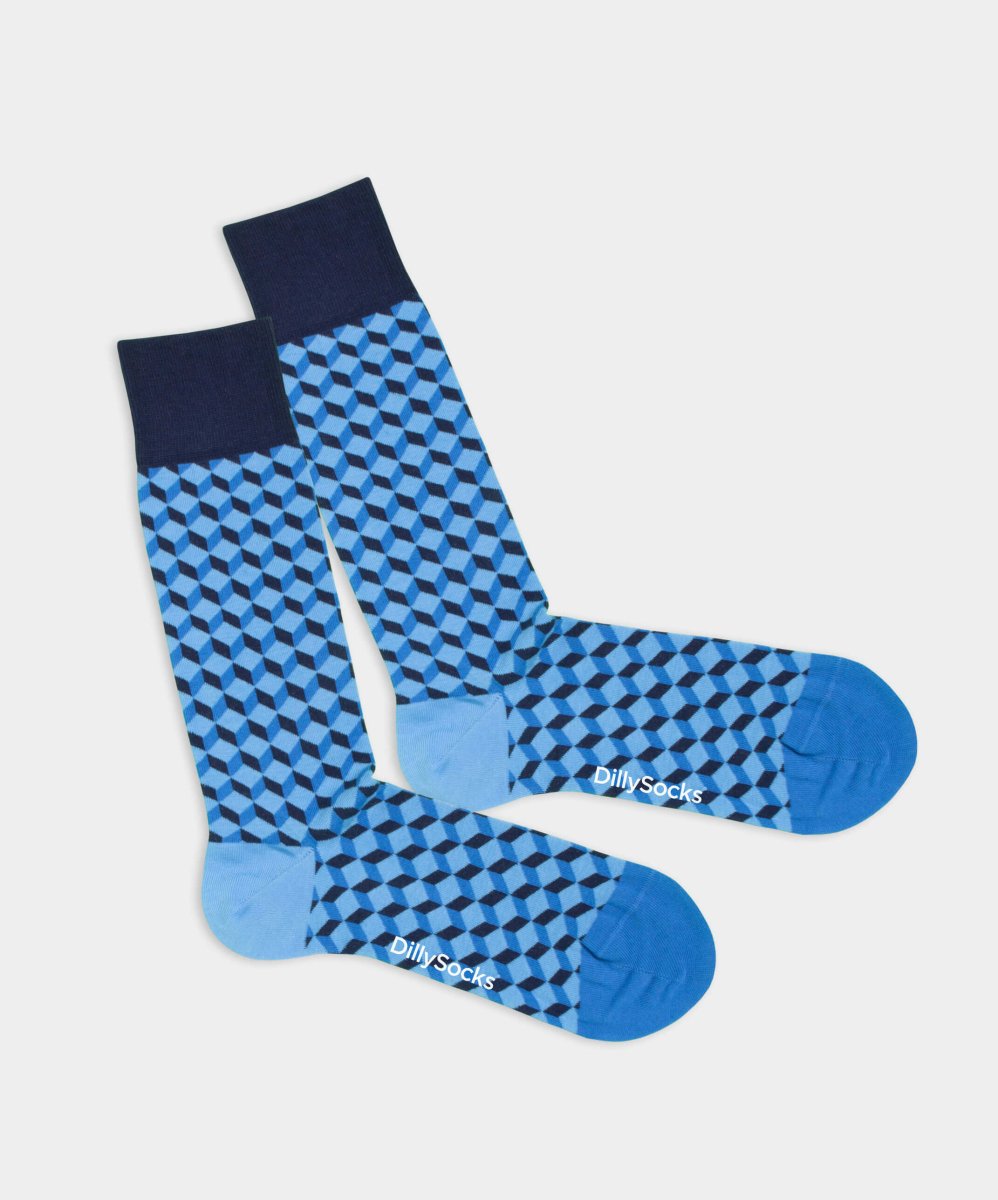 Socken Deep Ocean Dice von DillySocks