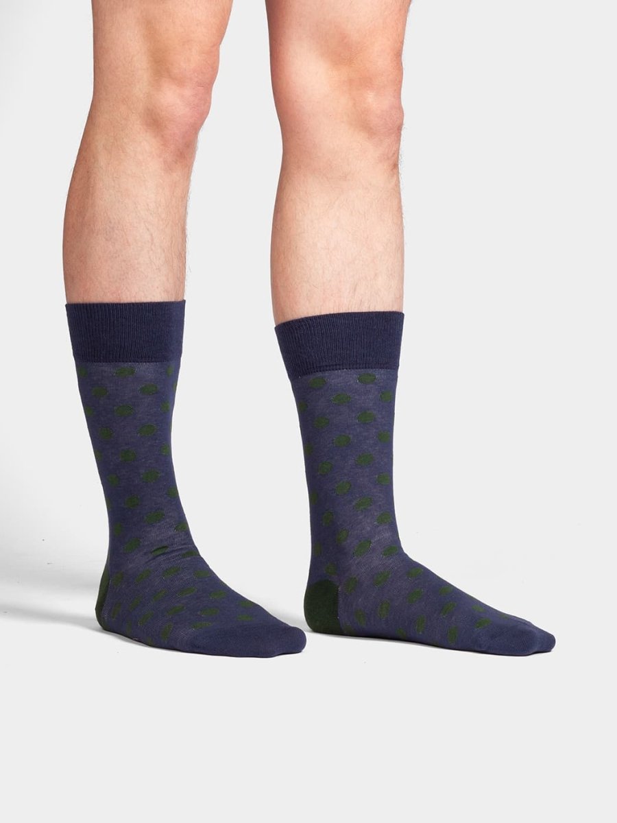 Socken Deep Shade Dots von DillySocks