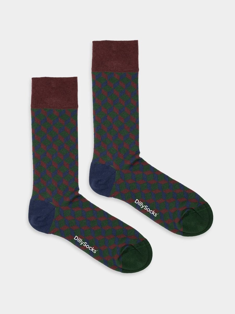 Socken Deep Tones Dice von DillySocks